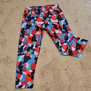 Layer 8 Vibrant Patterned Capris